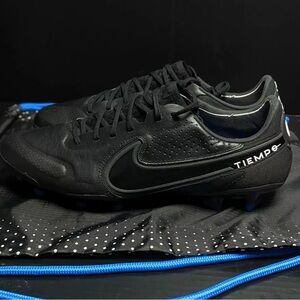 Men's Size  - Nike Tiempo Legend 9 Elite FG Black CZ8482-001